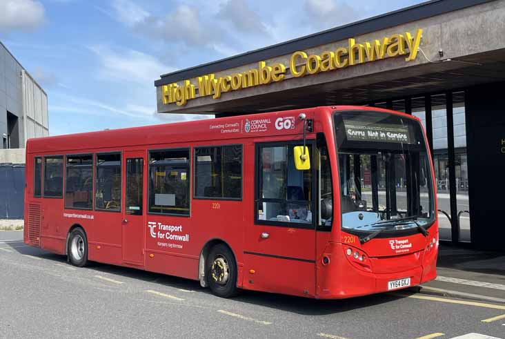 Transport for Cornwall Alexander Dennis Enviro200 2201